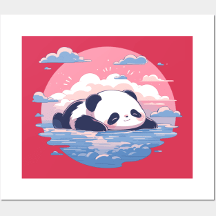 The Most Adorable Kawaii Panda Baby Posters and Art